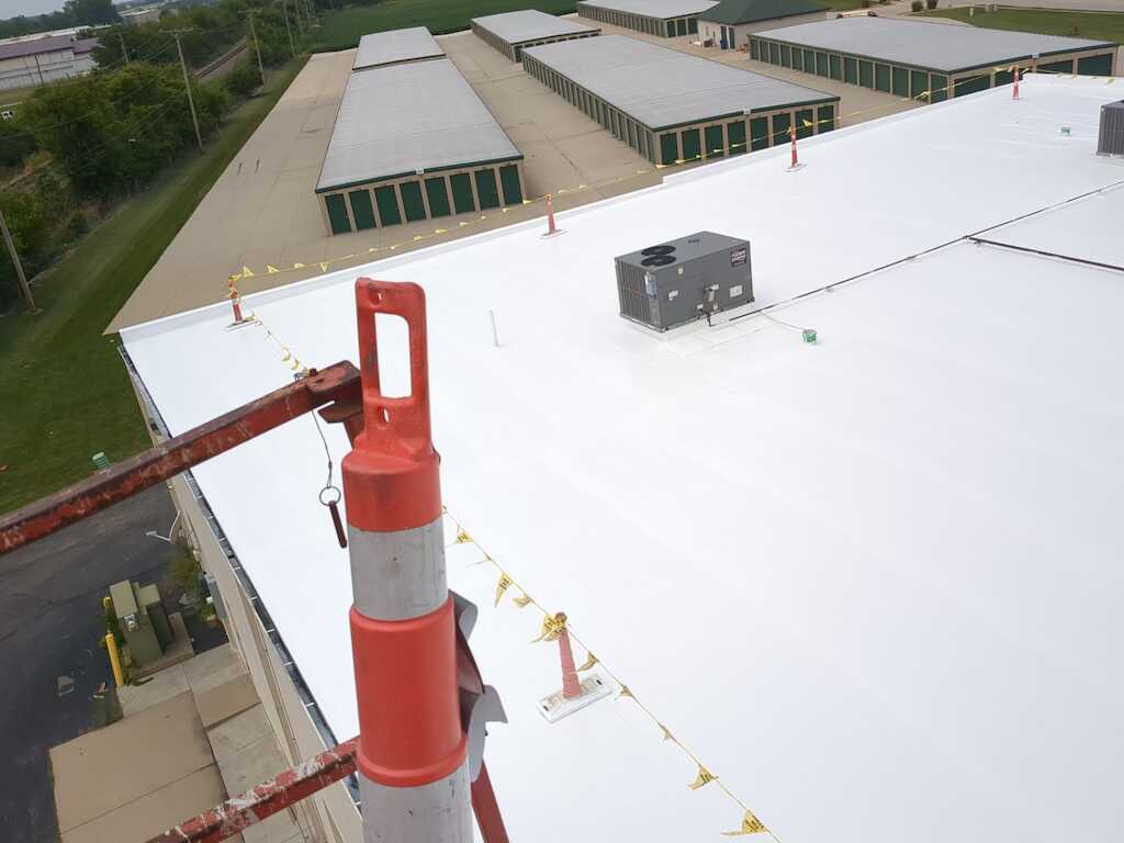 Commercial Flat Roof Repair in Springfield, IL