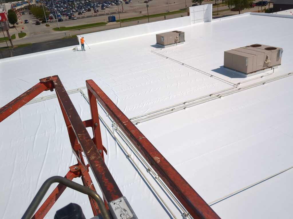 Commercial Flat Roof Repair in Springfield, IL