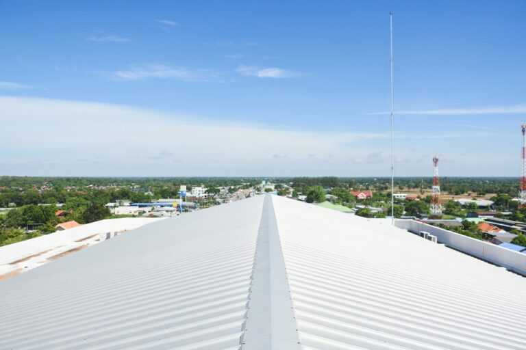 commercial roof installation